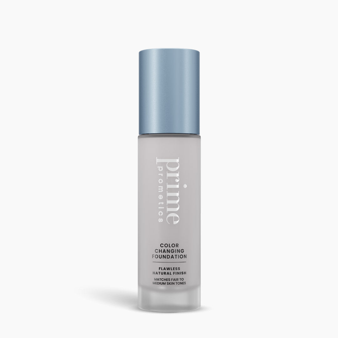 1. La crema blanca se desliza